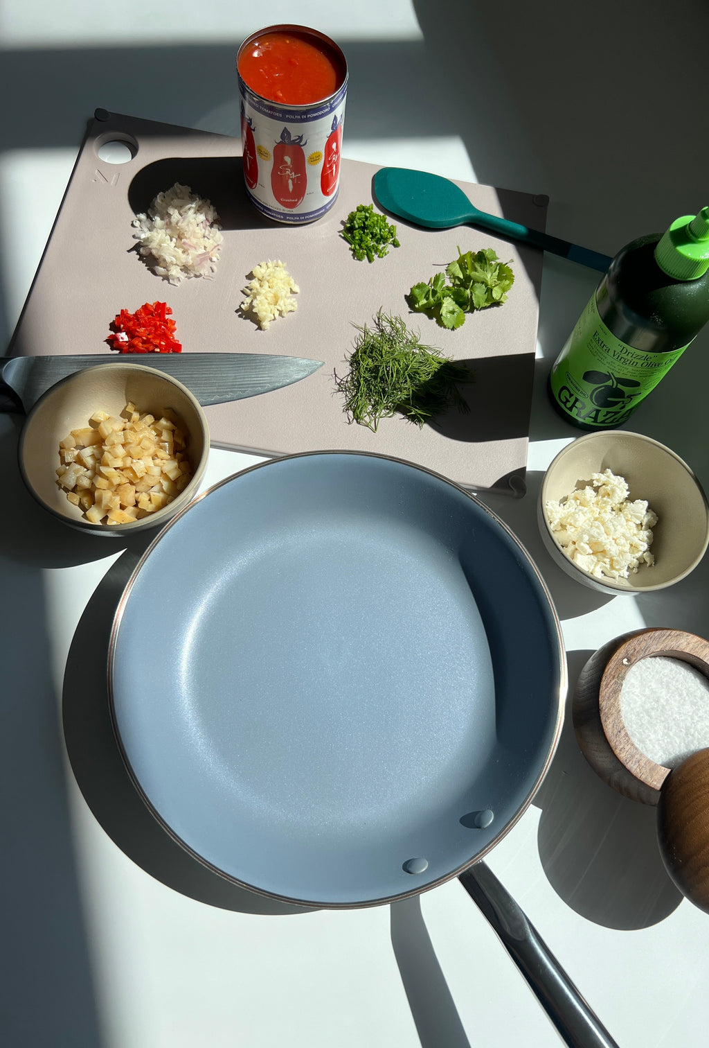 The 10.5” Coated Pan by Material Kitchen