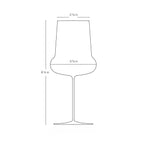 Ghost Zero Belly Red Wine Glass