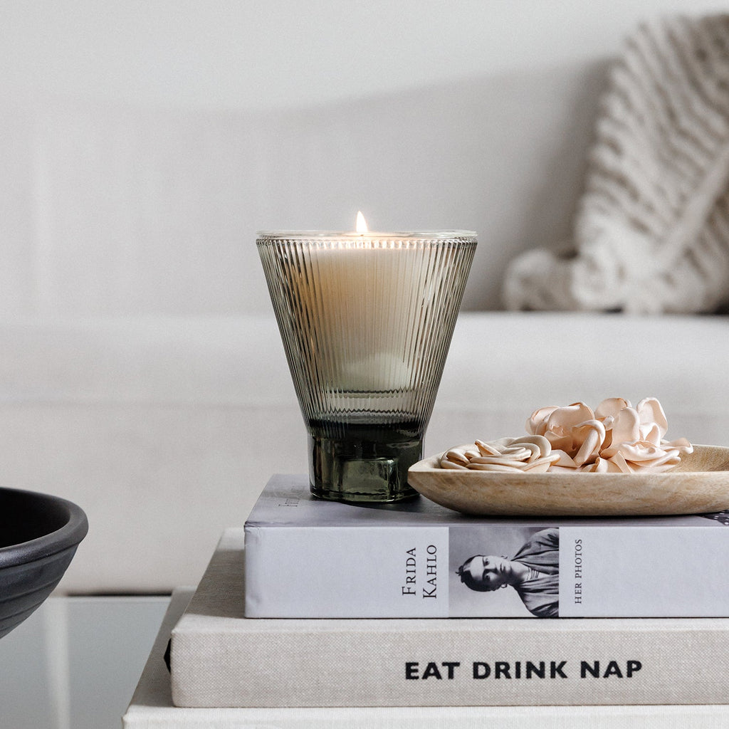 ZAI Candle - Cedar & Black Cherry.