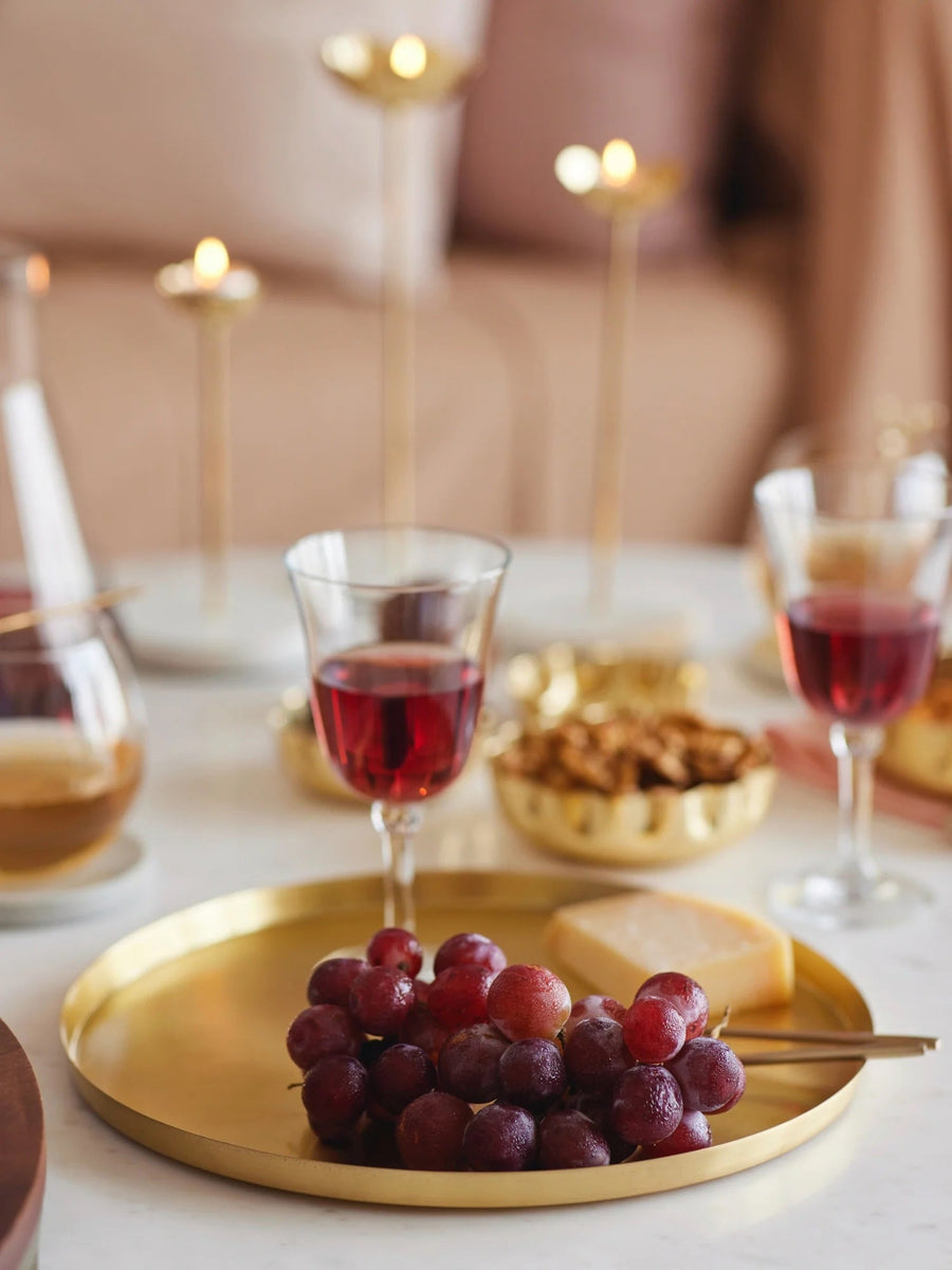 Handmade Heirloom Brass Serving Plate