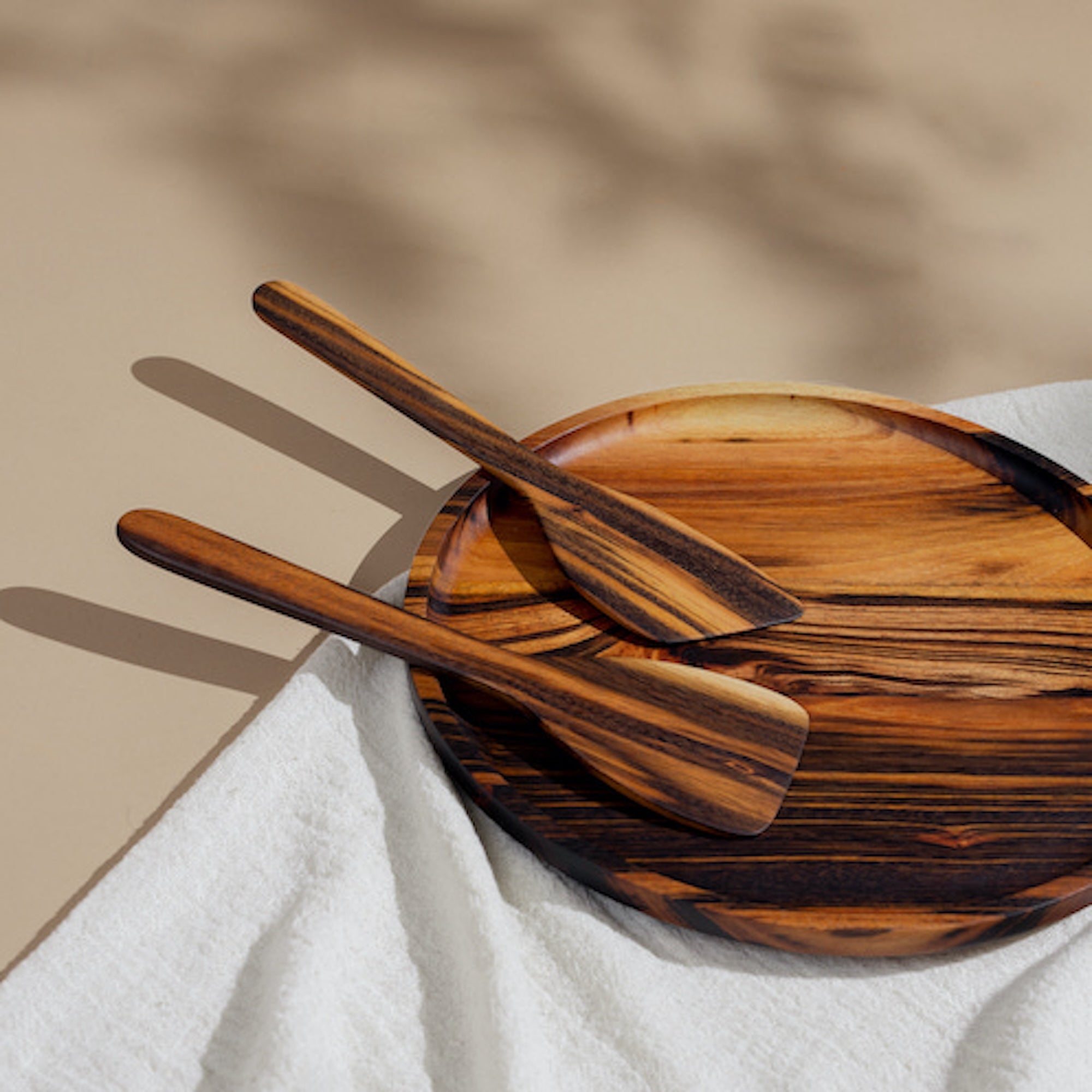 Handcarved Wooden Kitchen Utensils