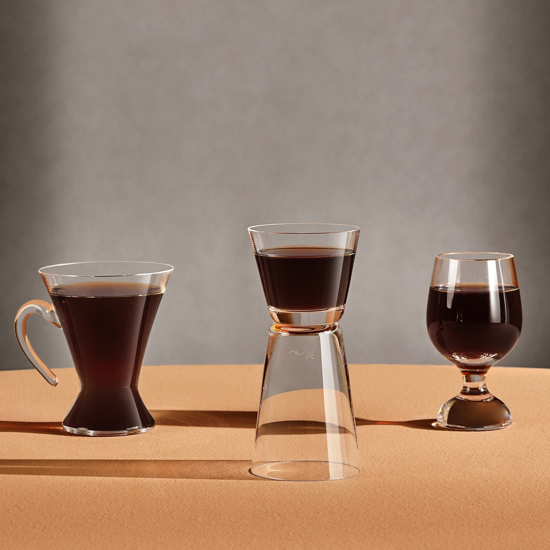 Addict Set of 2 Espresso Glasses.