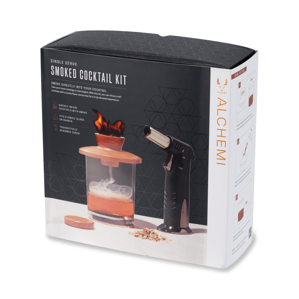 Alchemi Single Serve Smoked Cocktail Kit.