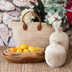 Andaluca - Paulownia Wood Round Vase.