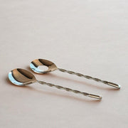 Ankara Twisted Salad Servers by MESO.