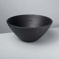 Arendal Black Mango Wood Serving Bowl | Sustainable Luxury Statement Piece by be HOME.