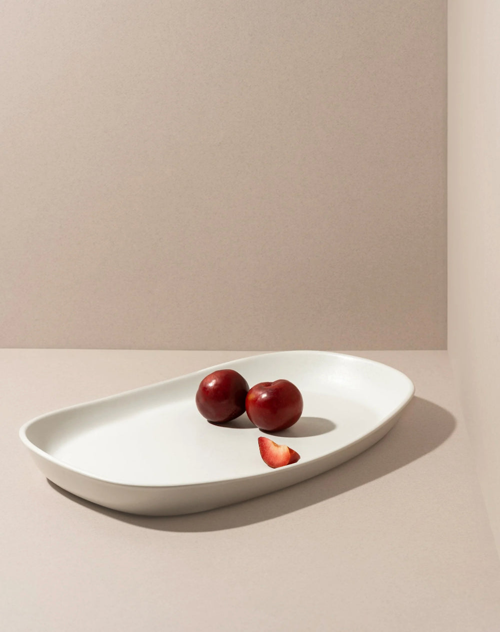 Mini Long Stoneware Serving Platter - Medium