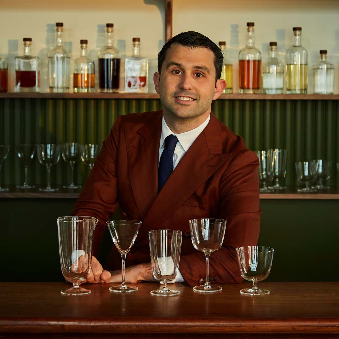 Bar/Giani Set of 4 Cocktail Glass Short.