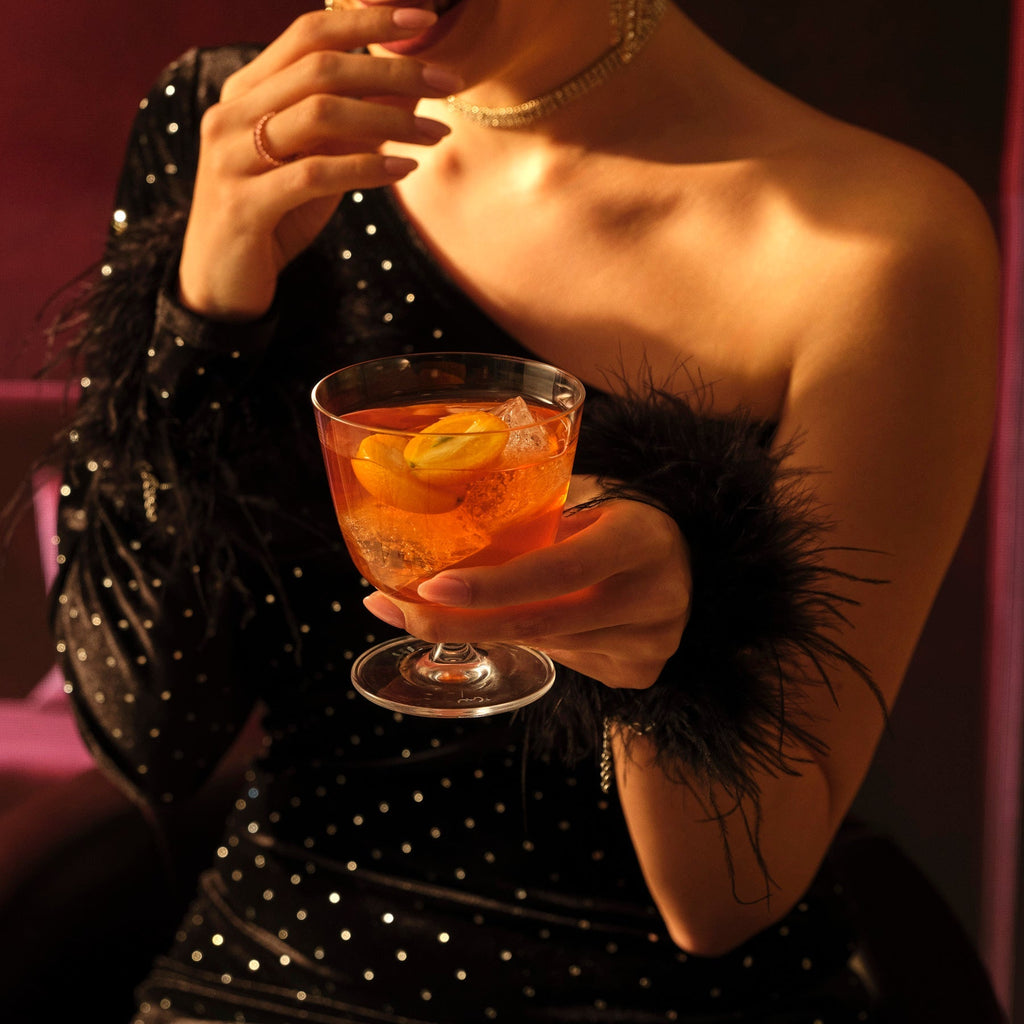 Bar/Giani Set of 4 Cocktail Glass Short.