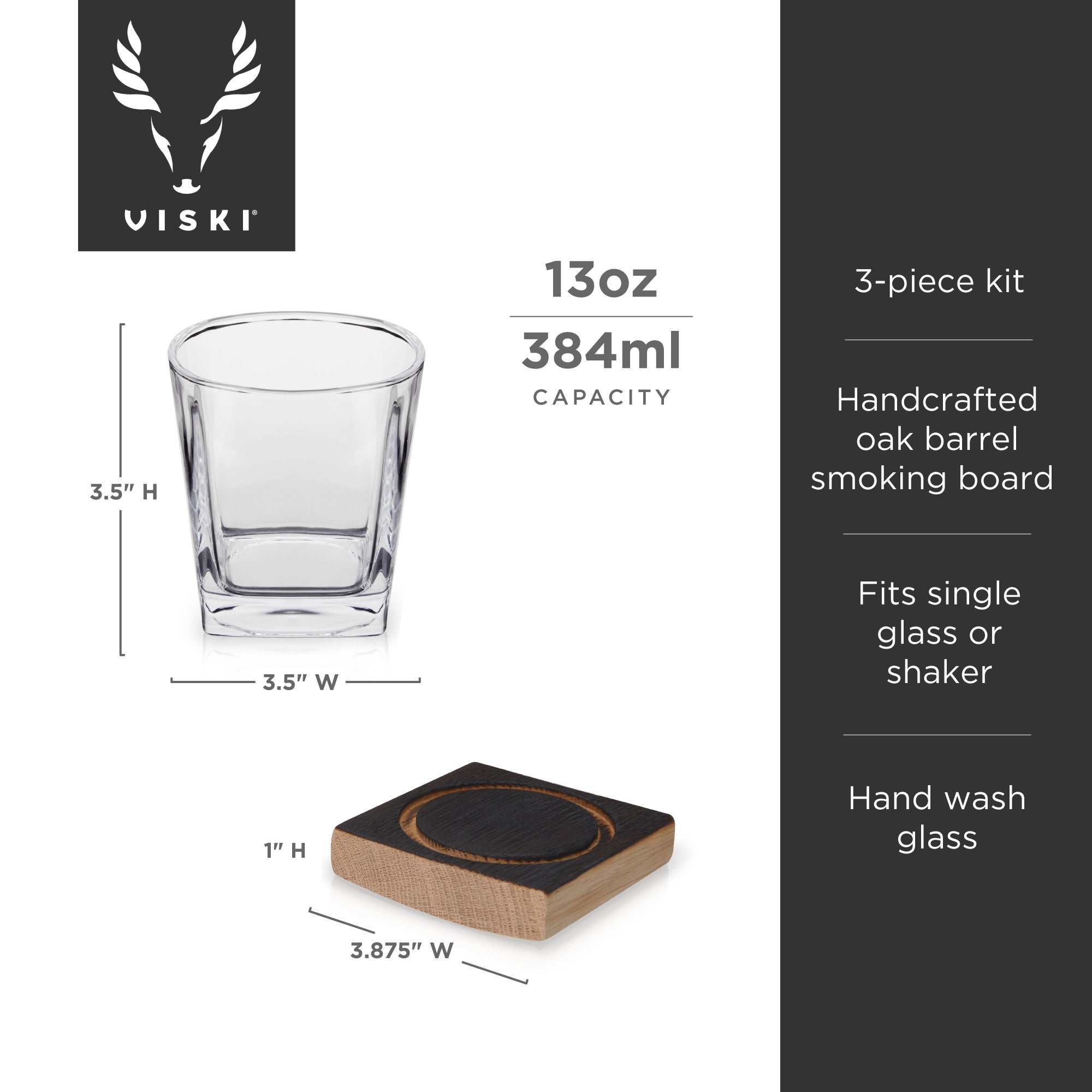 Barrel Board Smoking Kit.