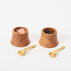 Belfort Pinch Bowls with spoons - Set of 2.