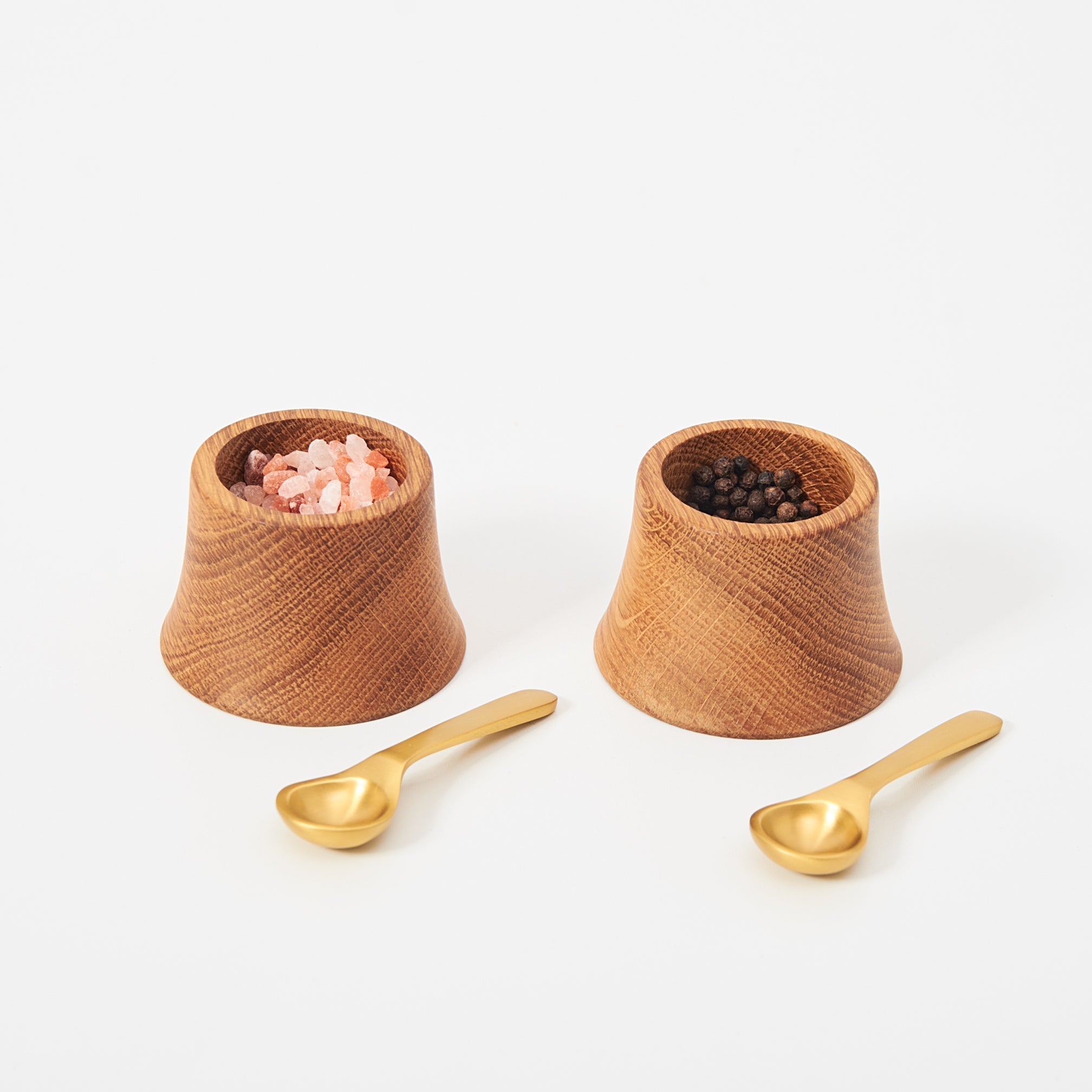 Belfort Pinch Bowls with spoons - Set of 2.