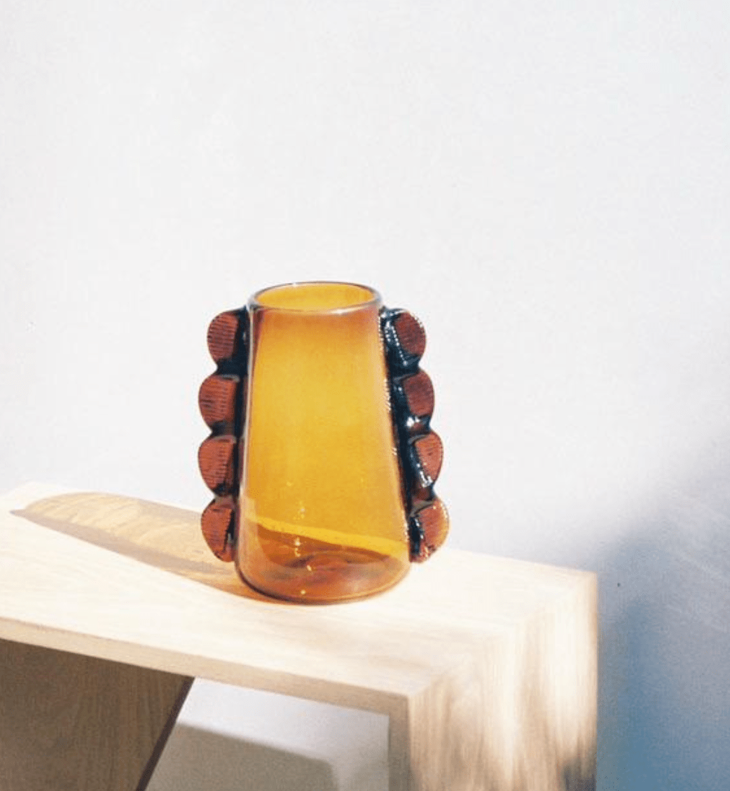 Betta Vase Amber by MESO.