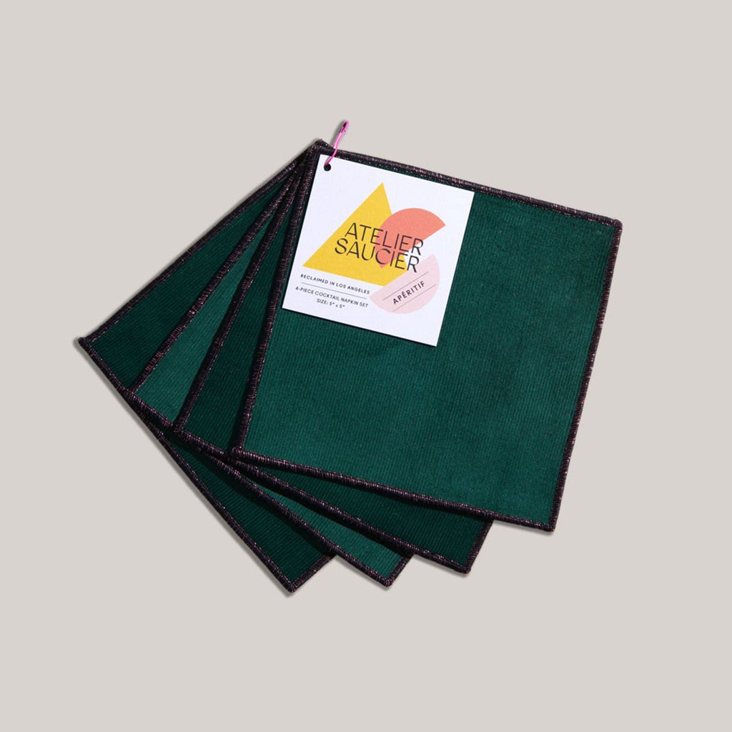 Bird of Paradise Cocktail Napkins | Set of 4.