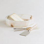 Santo Alabaster Cheese Tools - Set of 2