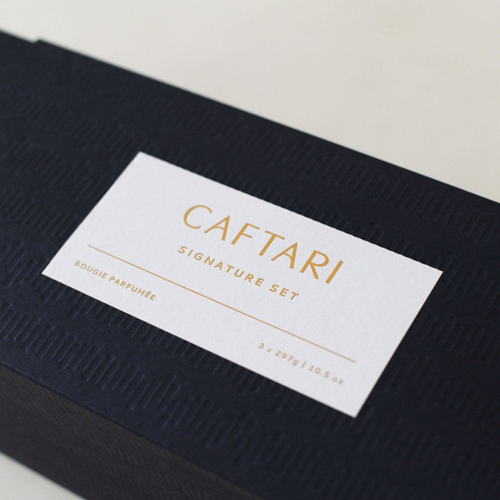 Caftari Signature Gift Set.