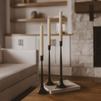 Cast Iron Taper Candle Holders - Shop_nameSweet Water Decor