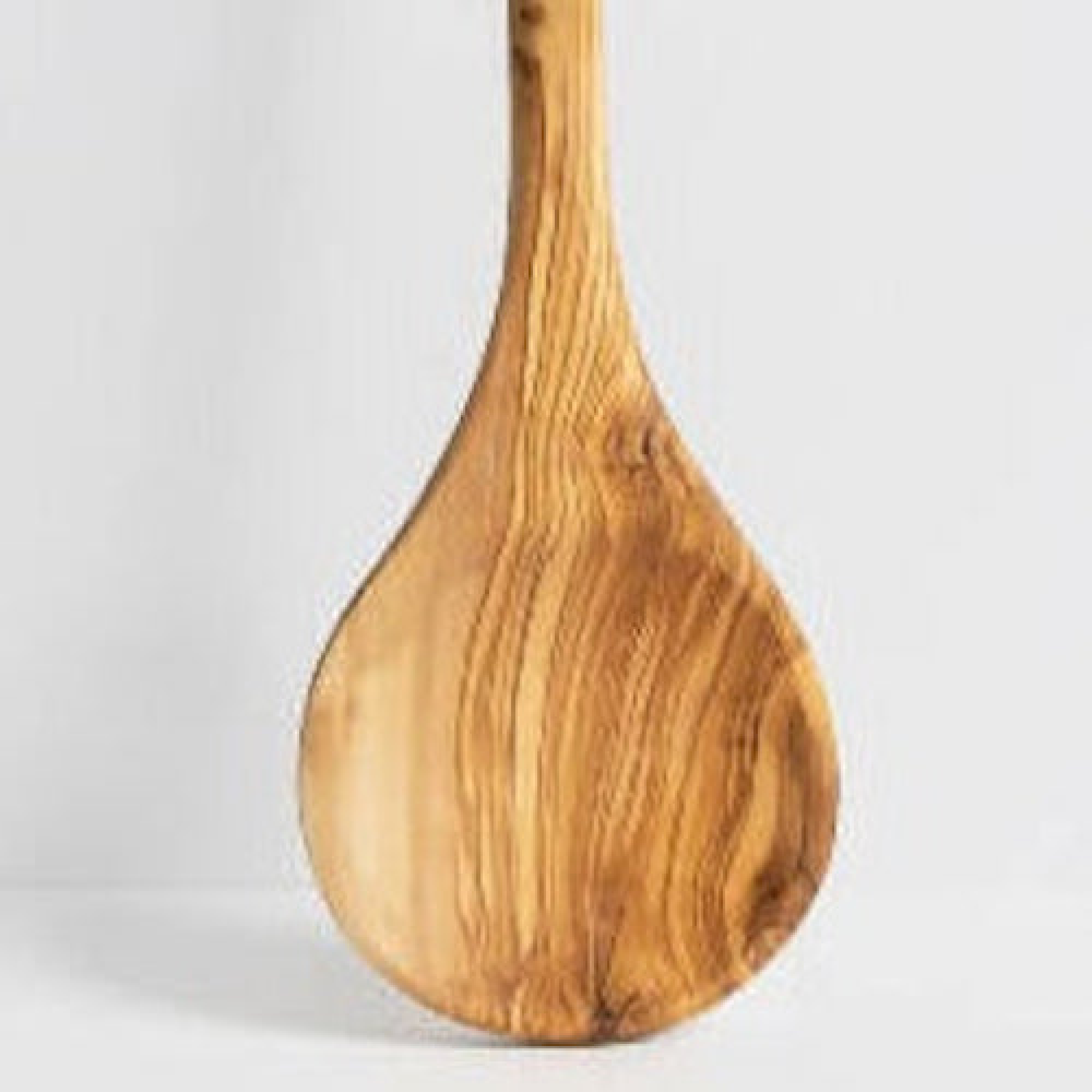 Round Olive Wood Cooking Spoon.