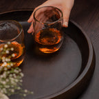 Chiseled Leila Large Tray.