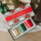 Christmas Candle Gift Box Set (Christmas, Warm and Cozy, Fraser Fir) - Shop_nameSweet Water Decor