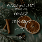 Christmas Candle Gift Box Set (Christmas, Warm and Cozy, Fraser Fir) - Shop_nameSweet Water Decor