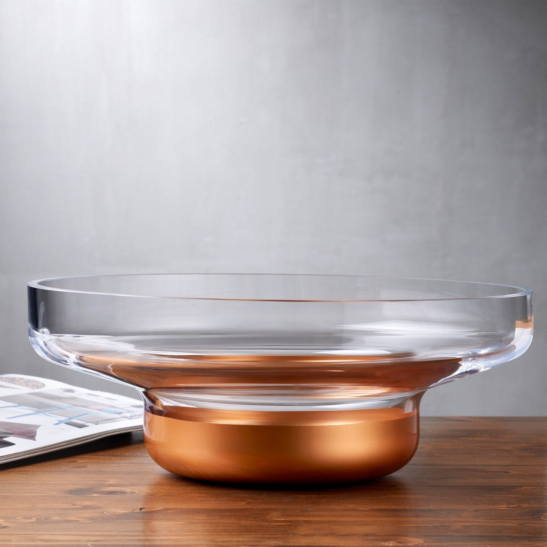 Contour Bowl Wide Copper.
