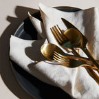 Cream Burlap Crème Napkins | Set of 4 - Shop_nameATELIER SAUCIER
