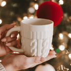 Cream Sweater 18oz. Figurine Coffee Mug - Shop_nameSweet Water Decor