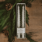 Cream Tree Taper Candles - Set of 2 - Shop_nameSweet Water Decor