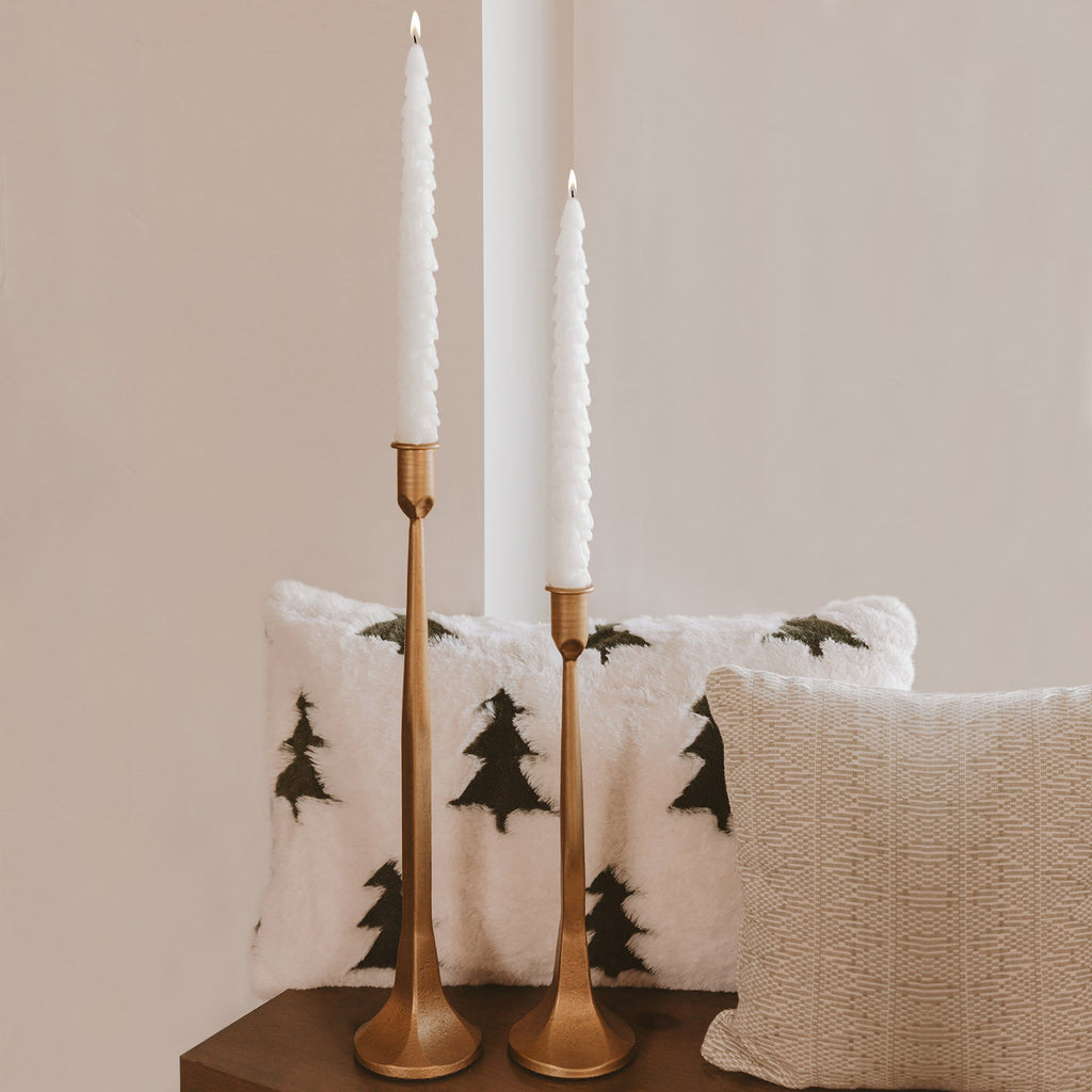 Cream Tree Taper Candles - Set of 2 - Shop_nameSweet Water Decor