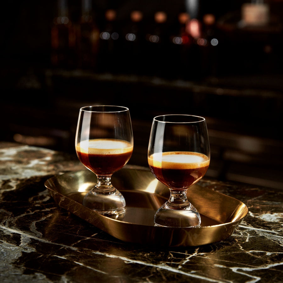 Delizia Set of 2 Espresso Glasses.