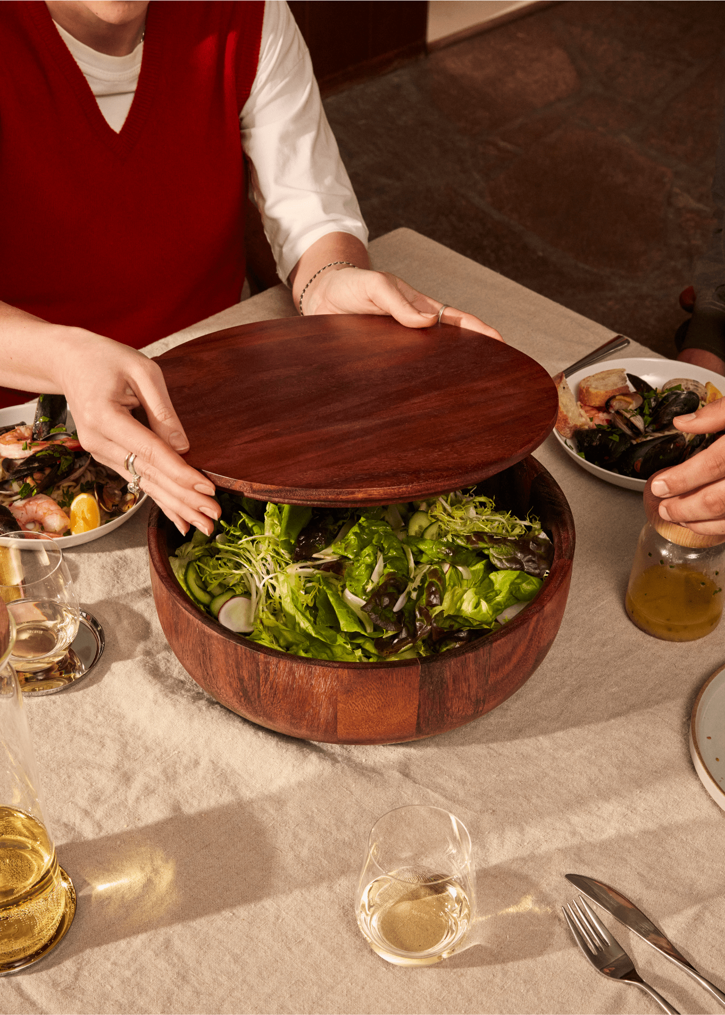 Dot Salad Bowl.