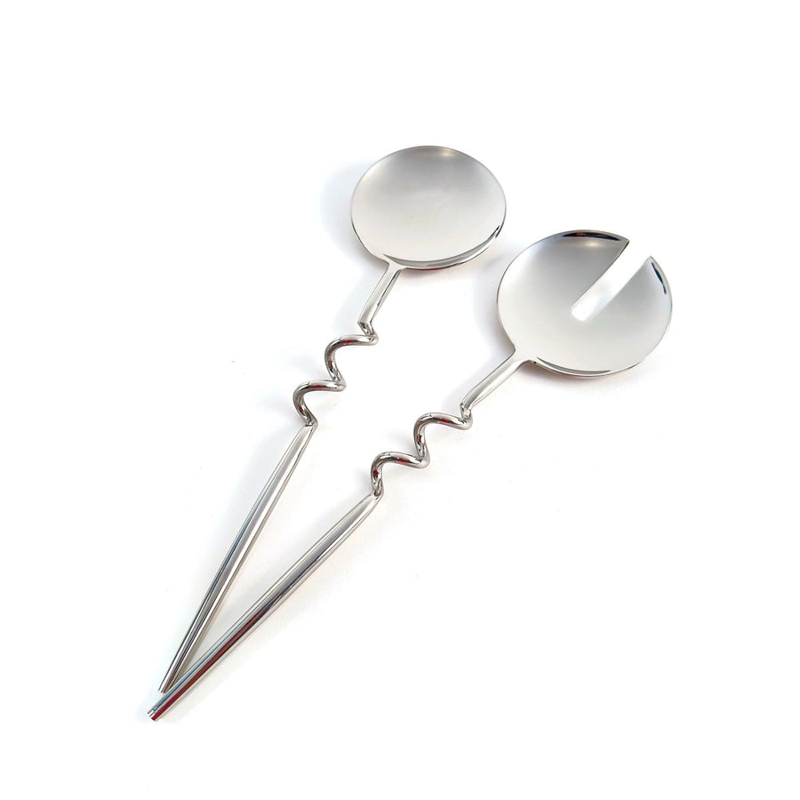 Elisa Silver Servers (Set of 2) by MESO.