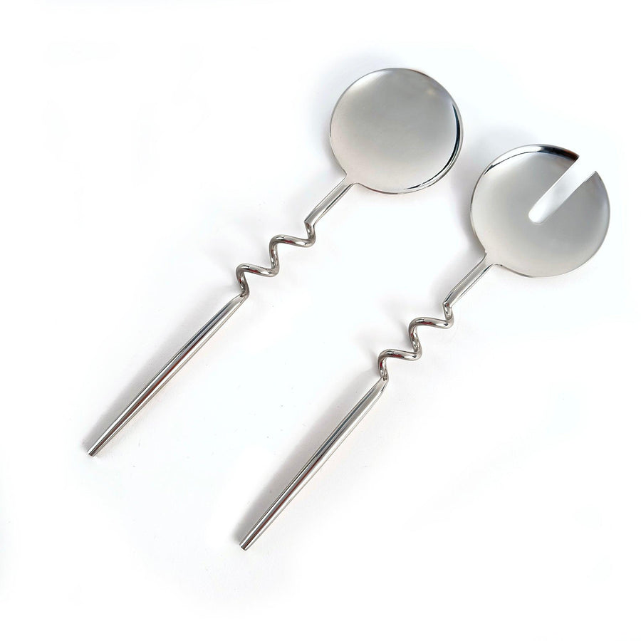 Elisa Silver Servers (Set of 2) by MESO.