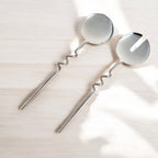 Elisa Silver Servers (Set of 2) by MESO - Shop_nameMESO