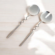 Elisa Silver Servers (Set of 2) by MESO.