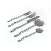 Emma Silver Flatware (Set of 20) by MESO.