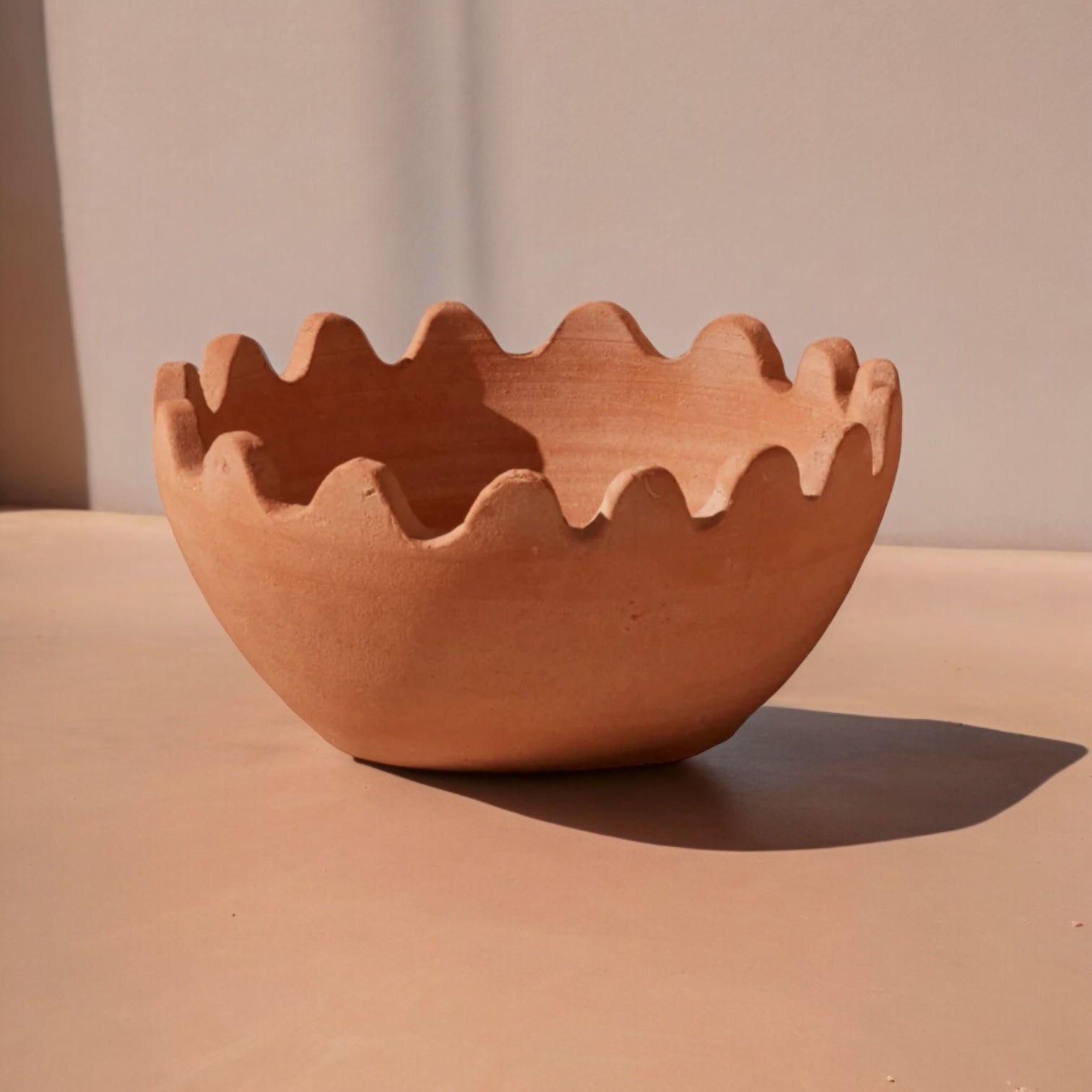 Ena Terracotta Bowl Designed by Diego Olivero Studio.