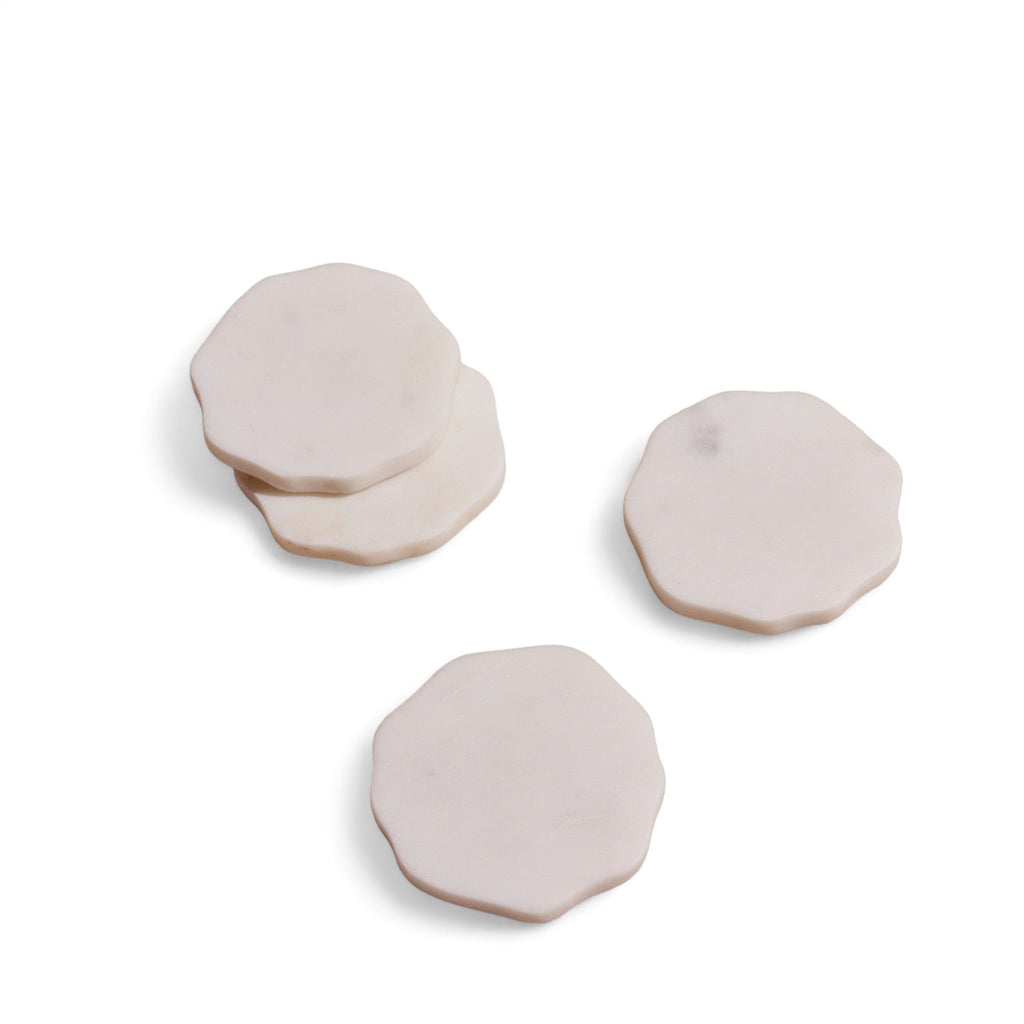 Flor Marble Coasters (Set of Four) by MESO - Shop_nameMESO