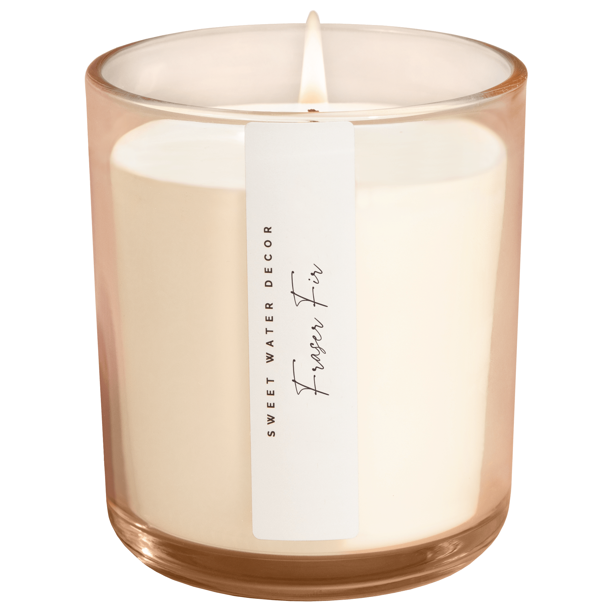Fraser Fir Soy Candle - Tinted Glass Jar - 12 oz.