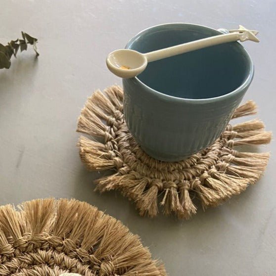 Fringes Coaster - set of 4.