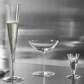 Geometry Champagne Set of 2: Geometric Elegance for Sparkling Wines.