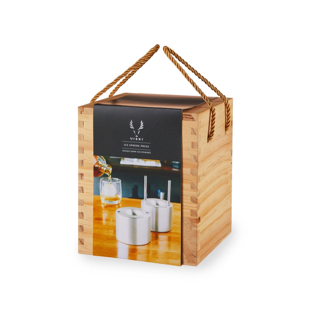 Glacier Rocks 55 mm Ice Sphere Press.