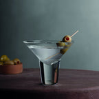 Gravity set of 2 Martini Cocktail Glasses.
