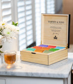 Heirloom Tea Chest Featuring Nine Teas – Teabags - Shop_nameHarney & Sons Fine Teas