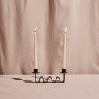 Helen Black Candle Holder by MESO.
