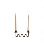 Helen Black Candle Holder by MESO.
