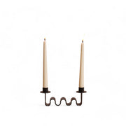 Helen Black Candle Holder by MESO.