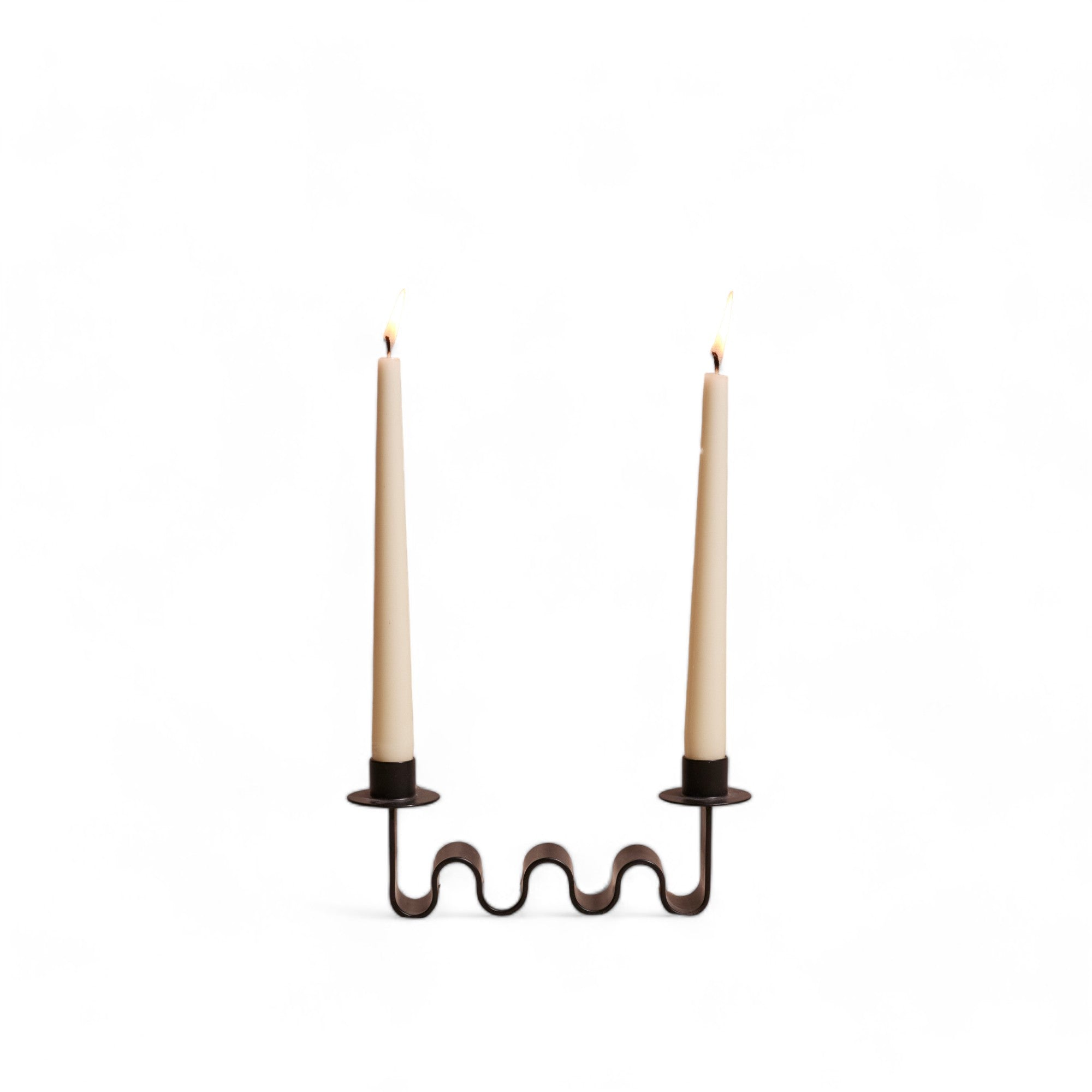 Helen Black Candle Holder by MESO.