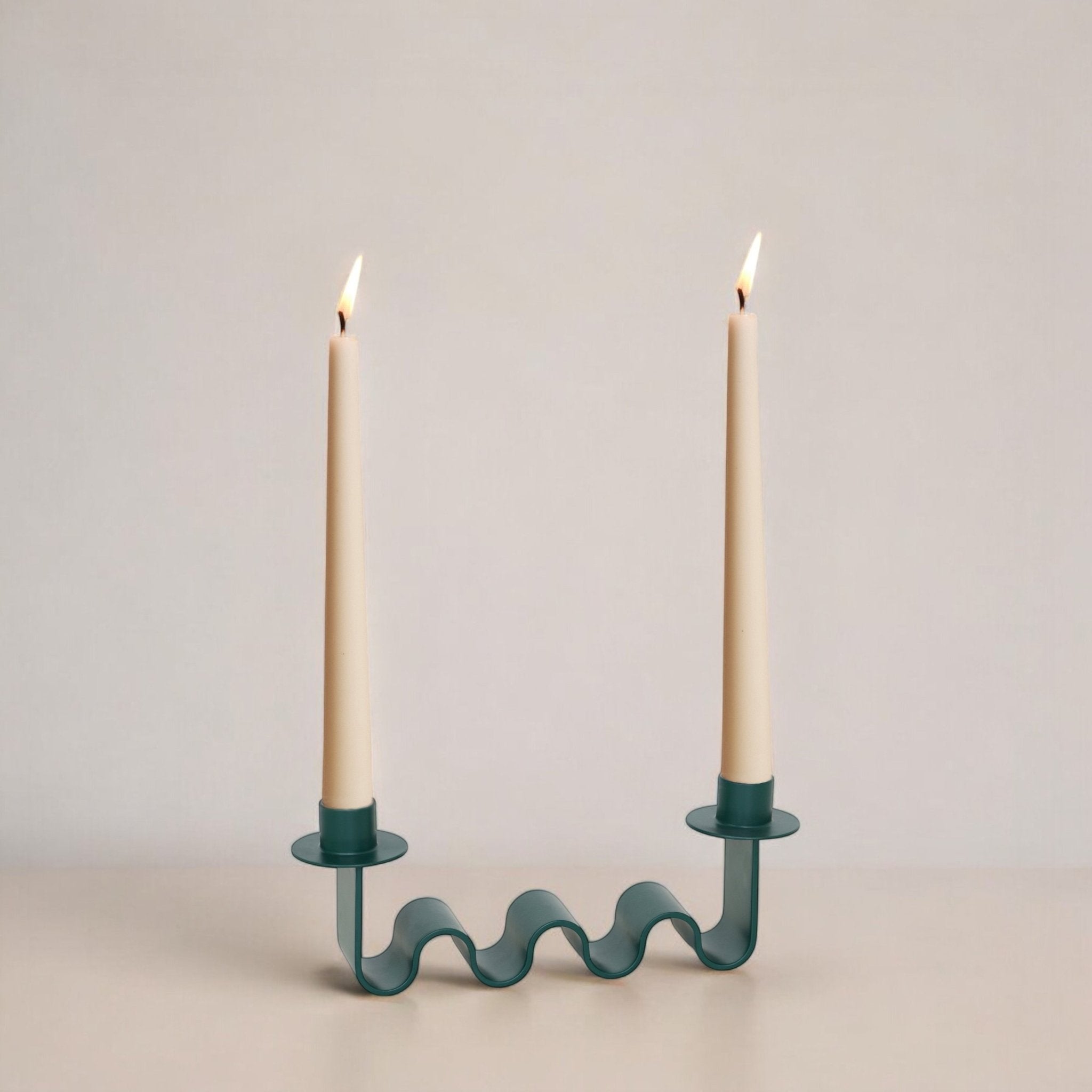 Helen Forest Green Candle Holder by MESO.